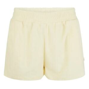 EUC Araminta James Terry Cloth Shorts Pale Yellow Elastic Waist Terrycloth Small